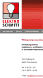 Mobile Screenshot of elektro-schmitt.com