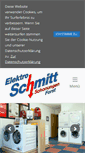 Mobile Screenshot of elektro-schmitt.net